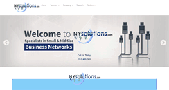 Desktop Screenshot of nysolutions.com
